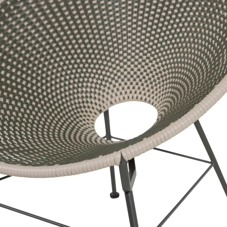 WOOOD loungestoel Kazoun groen, foto 6