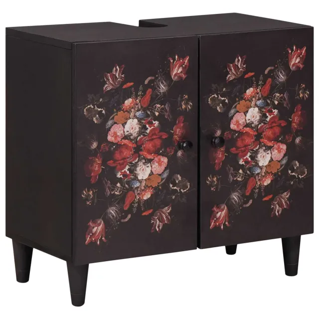 vidaXL Badkamerkastenset 3 st Massief Mango Hout bruin, foto 3