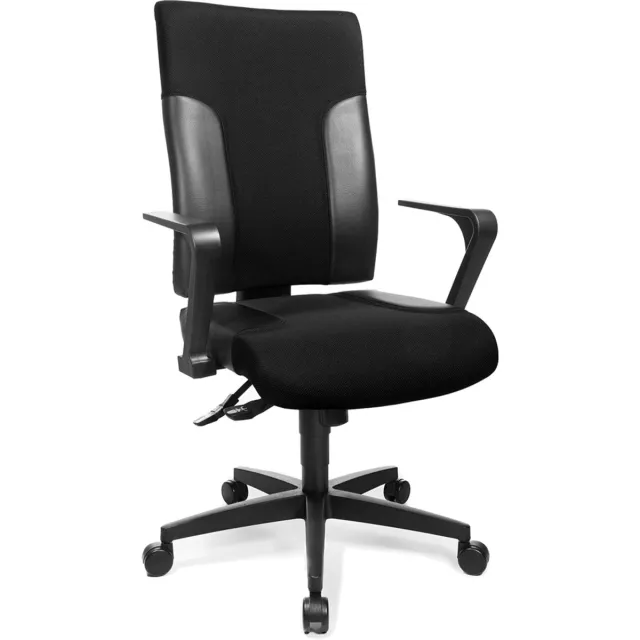 Topstar "Topstar Brodrehstuhl ""Two 20"", schwarz / schwarz" zwart