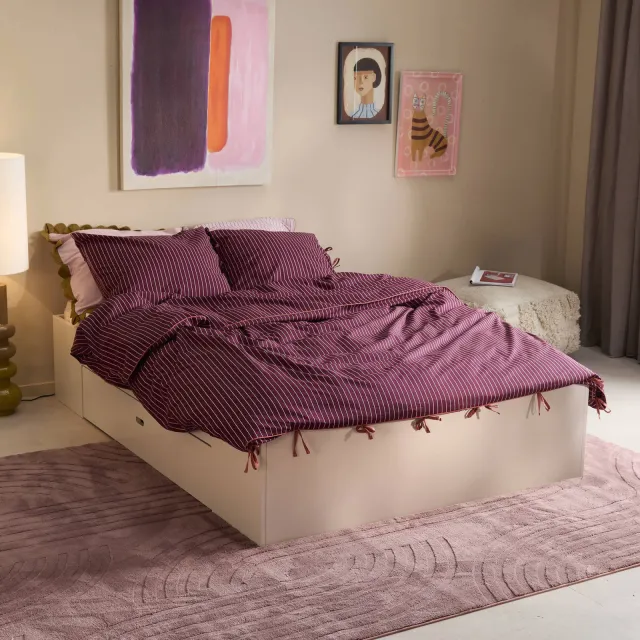NOUS Living modulair bed Cubi (140x200 cm) cashmere, foto 2