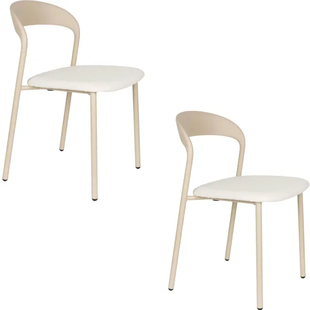 Housecraft Living Adelina eetkamerstoel beige