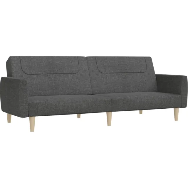 GranMaison Slaapbank - Uitklapbaar - Slaapstoel - Logeerbed - Zetelbed - Slaapfauteuil - Vouwbed - 1 persoons - Zeer comfortabel - Donkergrijs