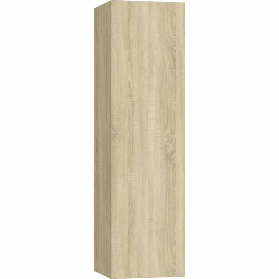 vidaXL 5-delige Tv-meubelset bewerkt hout sonoma eikenkleurig, foto 4