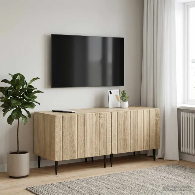 vidaXL Tv-meubel Sonoma Eiken Bewerkt hout, foto 2