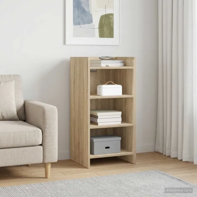 vidaXL Dressoir Sonoma Eiken 40 x 36 x 80 cm Bewerkt hout Bruin