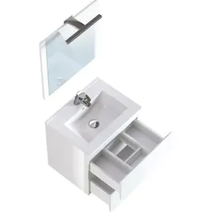 T-bath Badmeubelset Milenio 60cm Glanzend Wit