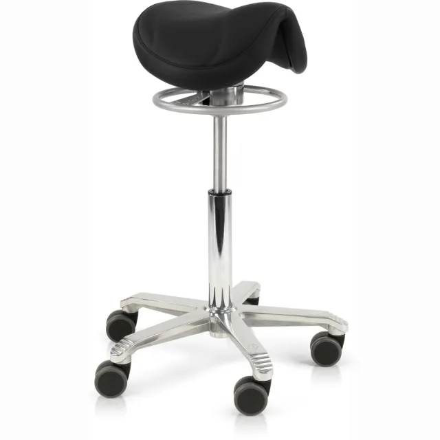 Score Amazone Balance Ergonomische Zadelkruk – Stamskin Zwart