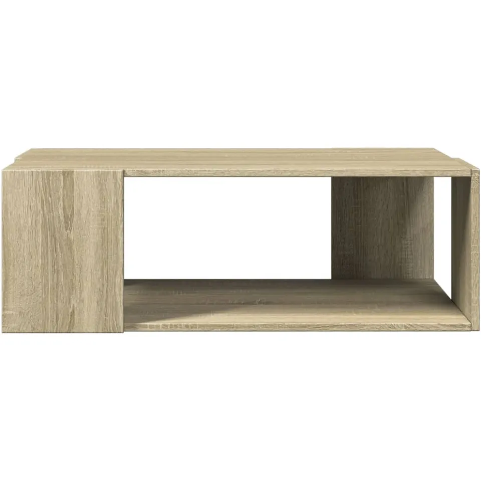 vidaXL Salontafel 89,5x48x30 cm bewerkt hout sonoma eikenkleurig, foto 4