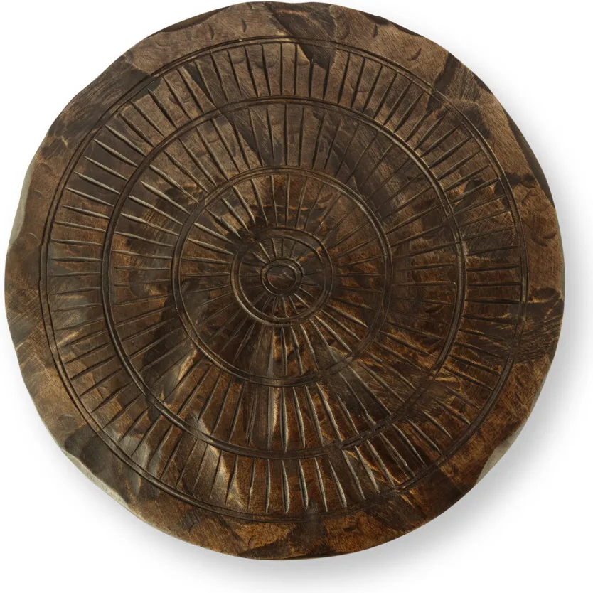 vtwonen bijzettafel dark wood donkerbruin, foto 5