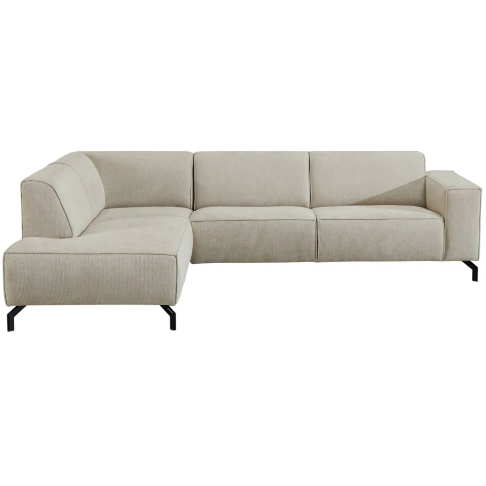 NOUS Living hoekbank links Brent - beige
