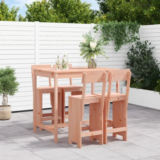 vidaXL 5-delige Tuinset massief douglashout bruin, foto 2