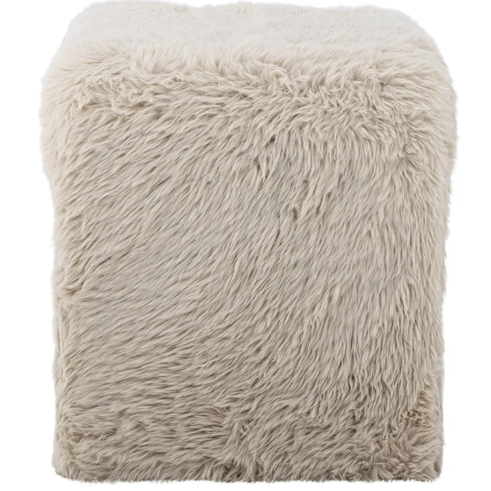 Bloomingville kruk Bobbie naturel, foto 3