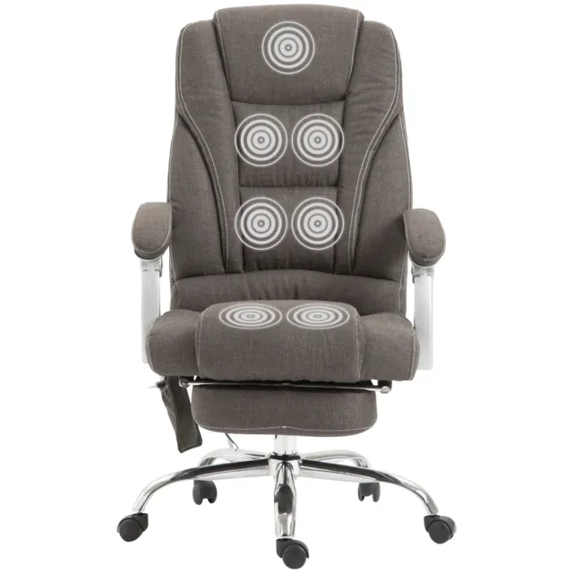 Luxe Comfort Monza 0005 bureaustoel - stof - donkergrijs