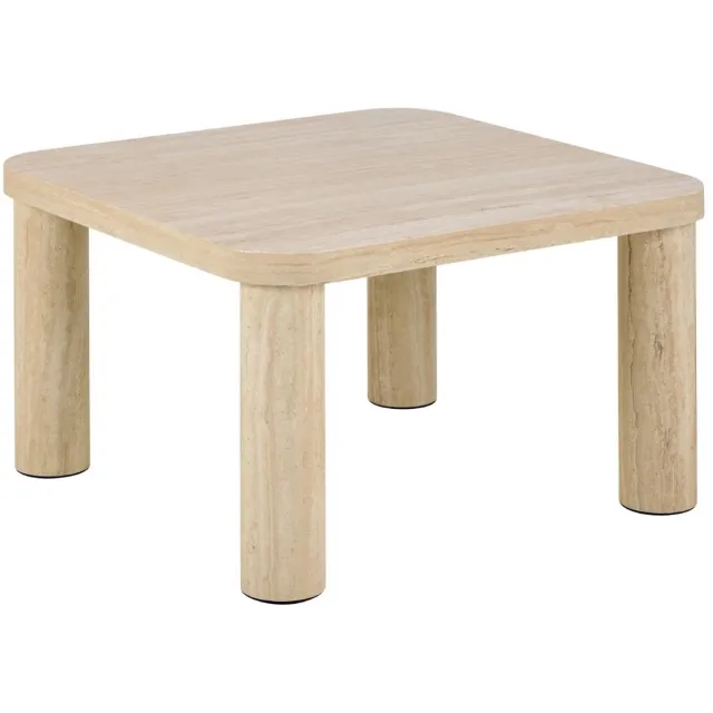 Giga Living Salontafel Sorell Travertin Beige 60cm - Giga Living