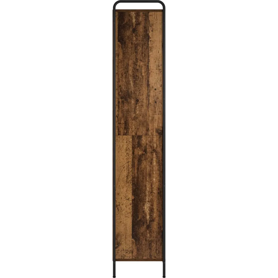 vidaXL Boekenkast 55,5 x 33 x 174 cm Bewerkt hout Oud hout bruin, foto 4
