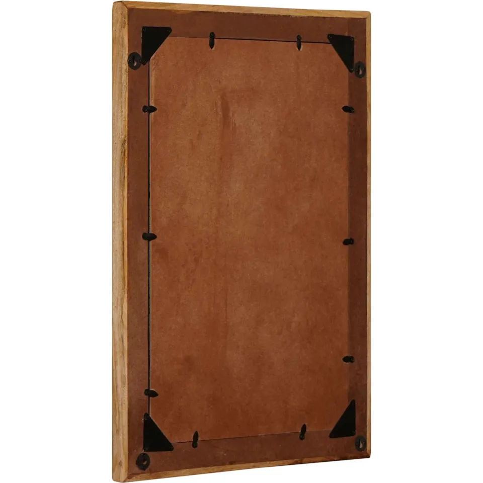 vidaXL Spiegel Bruin 70 x 50 x 2.5 cm Glas, foto 3