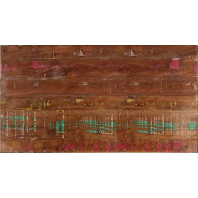 vidaXL Tafelblad rechthoekig 100x60x3,8 cm massief gerecycled hout Bruin