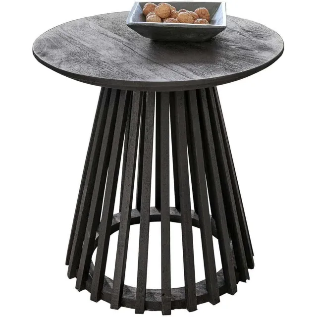 Loberon Bijzettafel Montaril zwart
