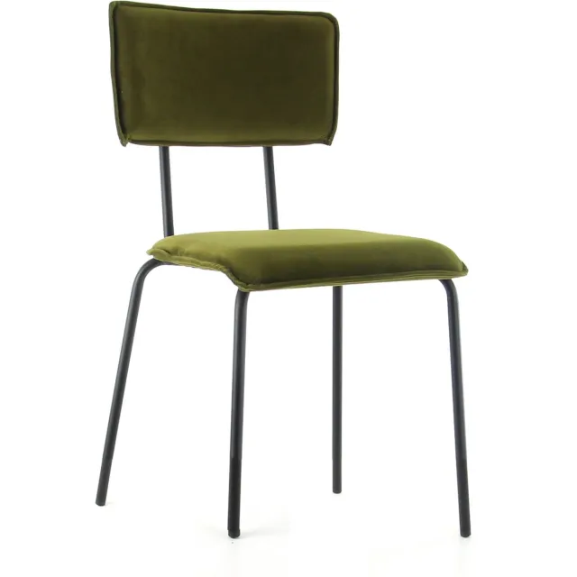 Workliving Eetkamerstoel Bo - Velvet Earth Army