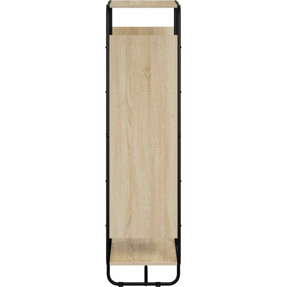 vidaXL Hoge kast Sonoma Eiken 60 x 37,5 x 144 cm Bewerkt hout, foto 4