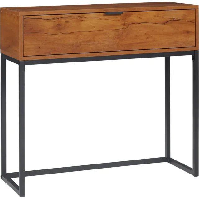 Homcom Consoletafel - Spaanplaat - 80x30x76cm - Bruin