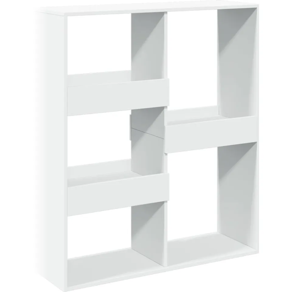 vidaXL Kamerscherm 100x33x115 cm bewerkt hout wit, foto 3