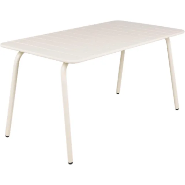 MaximaVida metalen tuintafel Max 150 x 80 cm ivoor