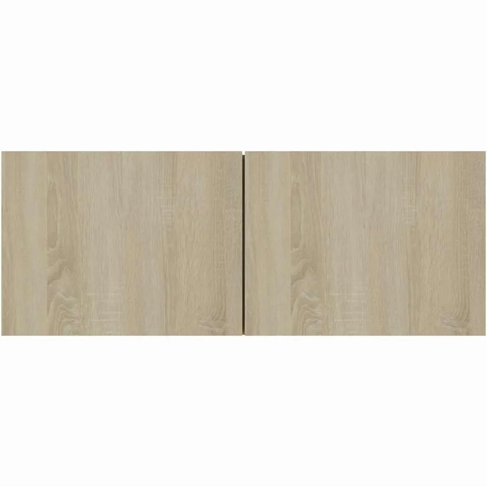 vidaXL Tv-meubelen 4 st 80x30x30 cm bewerkt hout sonoma eikenkleurig, foto 4