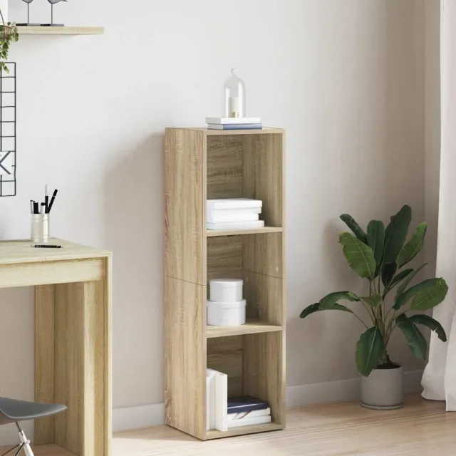 vidaXL Boekenkast/tv-meubel 36x30x114cm bewerkt hout sonoma eikenkleur, foto 2