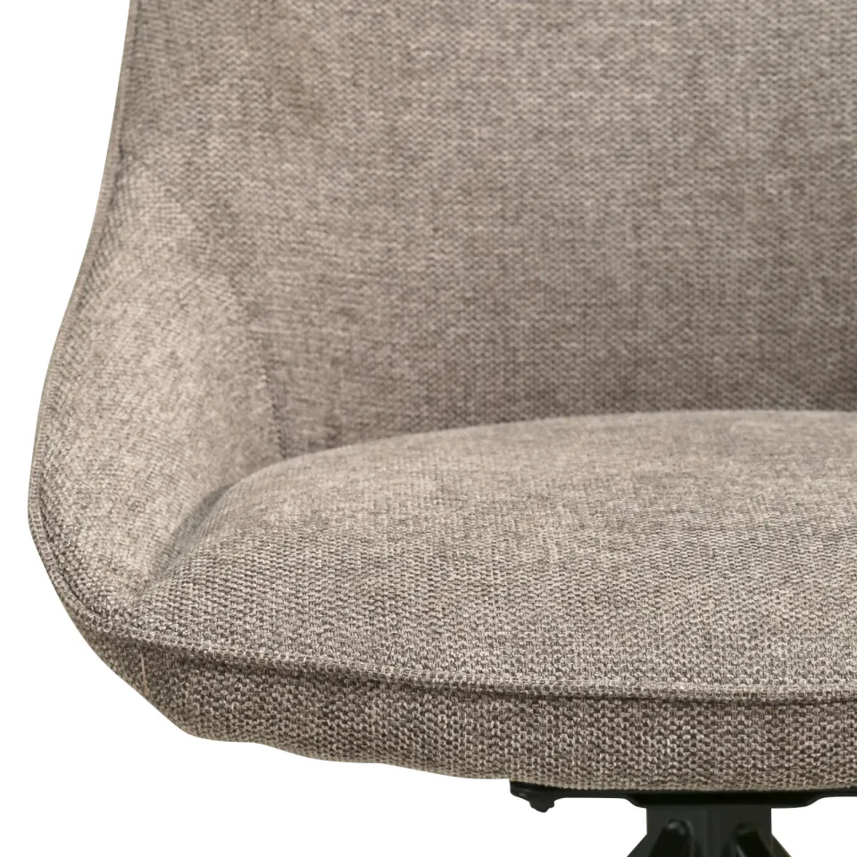 NOUS Living Loren eetkamerstoel taupe, foto 7