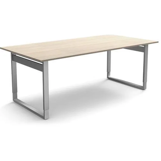 Kerkmann Vergadertafel Atwork blank 200x100cm verstelbaar