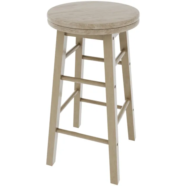 Unyqoos Stijlvolle houten barkruk voor keuken of eetkamer in lichtbruin, lichtburin, 64*32*32 cm