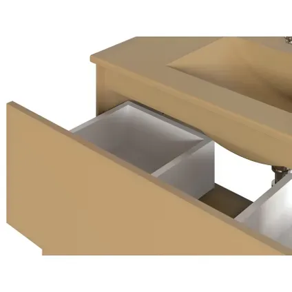 T-bath Badmeubelset Superline 80cm Bruin Mat, foto 4