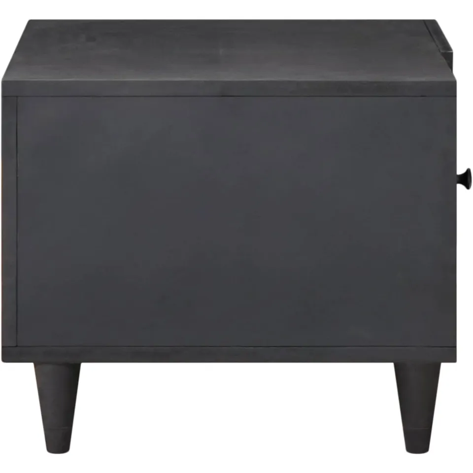 vidaXL Salontafel Multikleur 80 x 50 x 40 cm Massief Mango Hout meerkleurig, foto 4