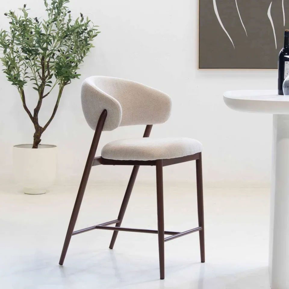 Giga Meubel Skive barstoel beige, foto 4