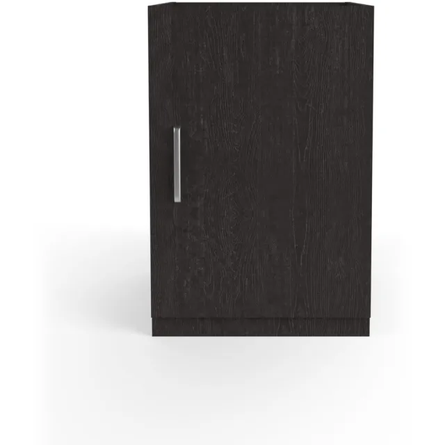Wasophoogte Keukenkast - Onderkast keuken - Module N3 - 700(D)*600(B)*910(H) mm - Zwart