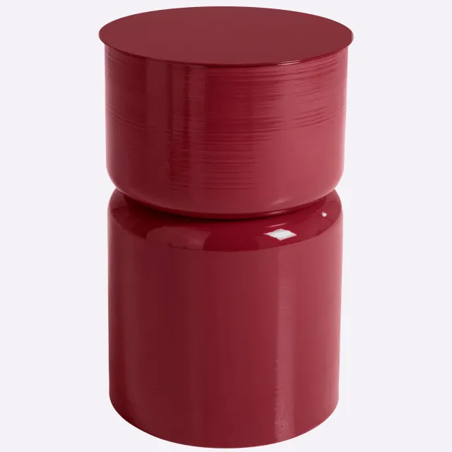 bijzettafel wijnrood