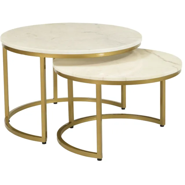 Salontafel set Alara wit