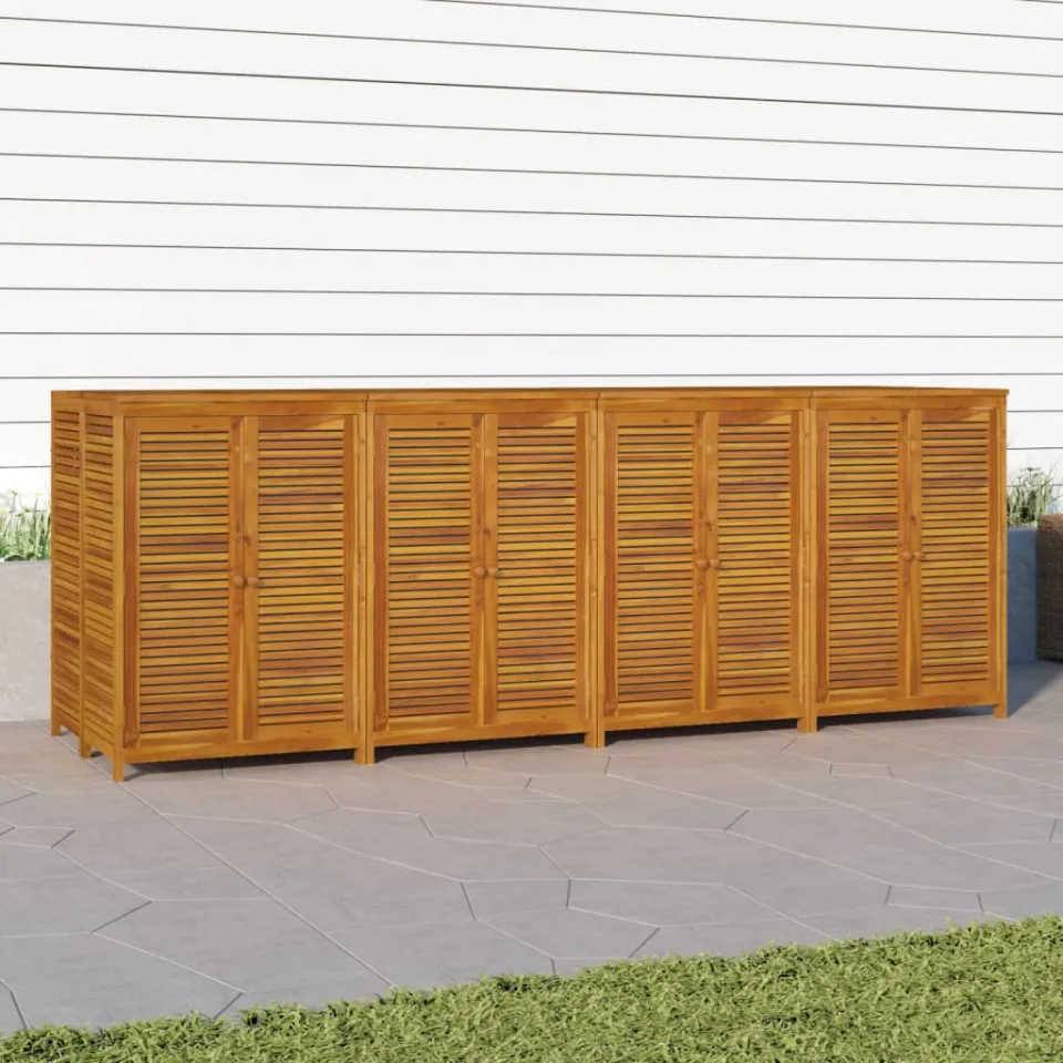 vidaXL Tuinbox 280x87x104 cm massief acaciahout bruin, foto 3