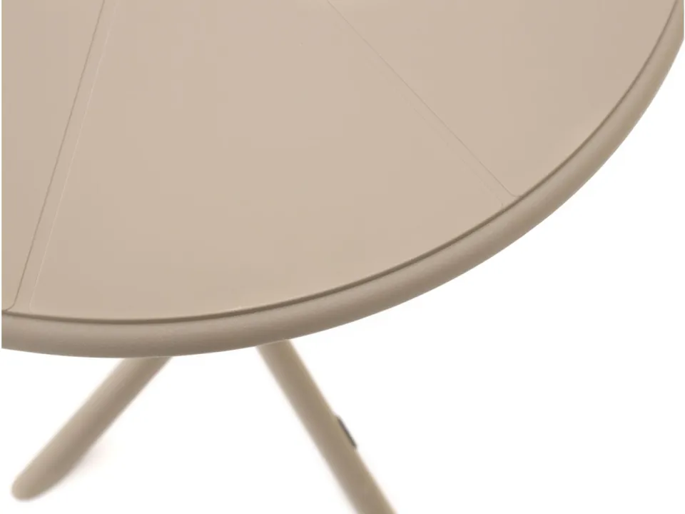 Forza Furniture Forza Rieti dining tuintafel ø60cm (h:76cm) taupe, foto 4