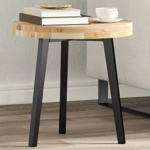 vidaXL Tafelblad rond Ø 40x4 cm massief acaciahout Bruin