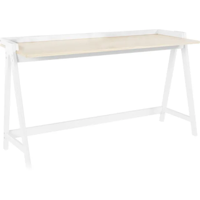 Notio Living Cruz-Bureau - Zwart/Natuur Grenen Wit