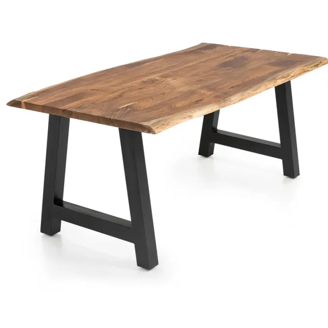 Eetkamertafel Joep Acacia bruin, foto 2