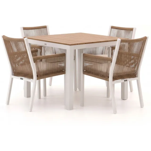 Manifesto Furniture Manifesto Rivola/Fidenza 90cm dining tuinset 5-delig, foto 2