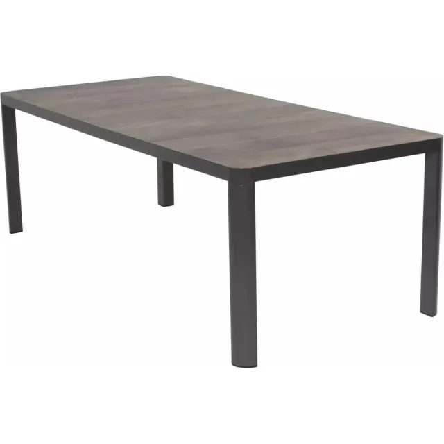 LES Tuintafel Castilla nuance 160x90 cm - antraciet