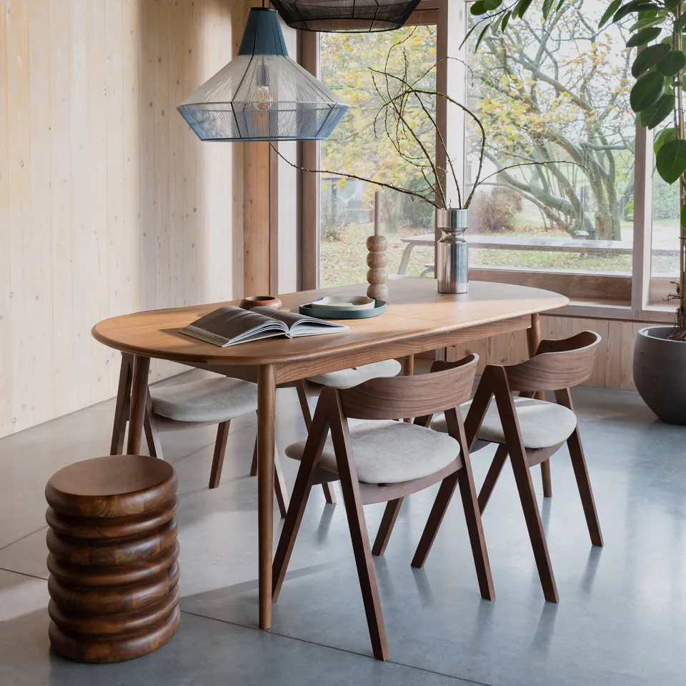 Zuiver eetkamertafel Twist donkerbruin, foto 2