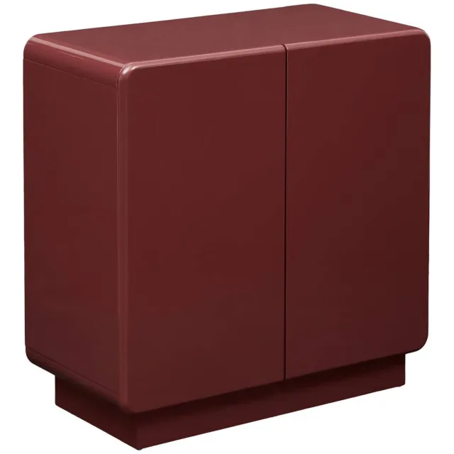 Atmosphera Créateur d'intérieur® Douglas vierkant dressoir 80x80 cm, 2 deuren, rood Bordeaux