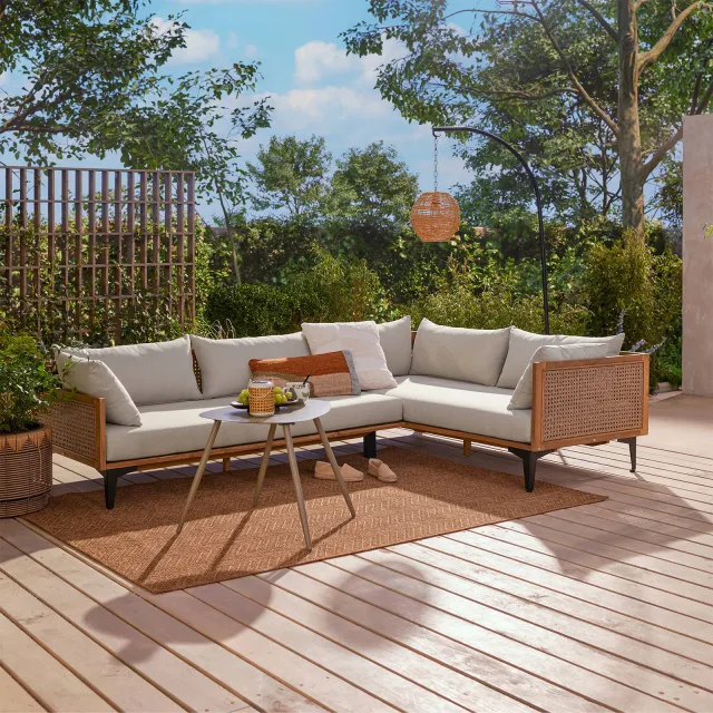 NOUS Garden Lima loungeset naturel beige, foto 2