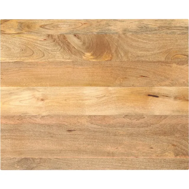 vidaXL Tafelblad rechthoekig 100x80x3,8 cm massief mangohout Bruin