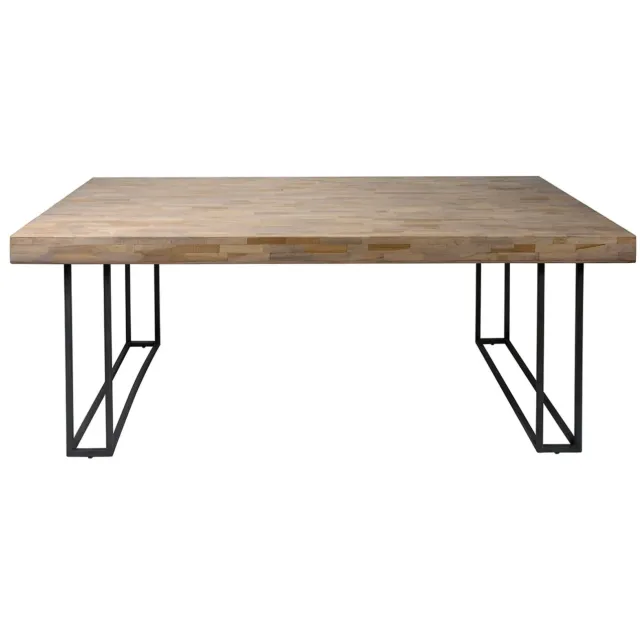 Eetkamertafel Damian Acacia bruin